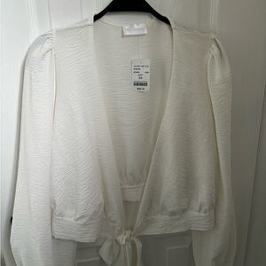 M Boutique Cropped Blouse